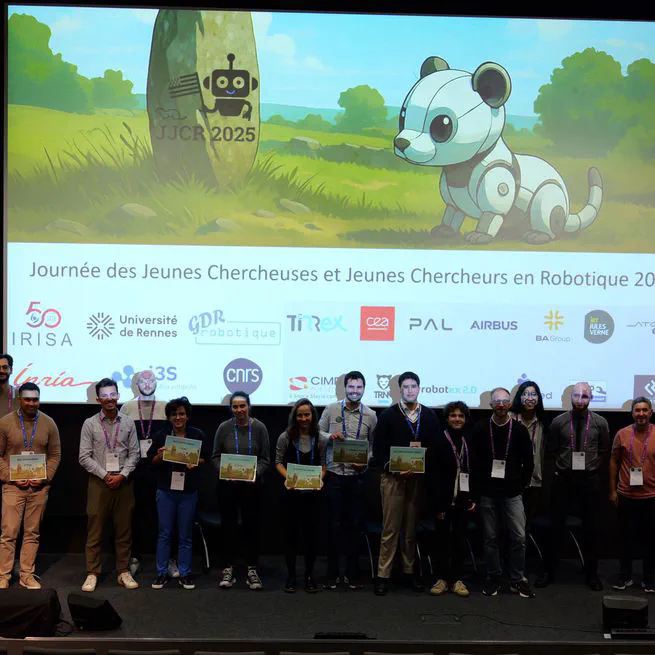 🏅 Best Presentation Award at the French Young Robotics Researchers Day!