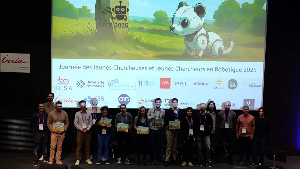 🏅 Best Presentation Award at the French Young Robotics Researchers Day!
